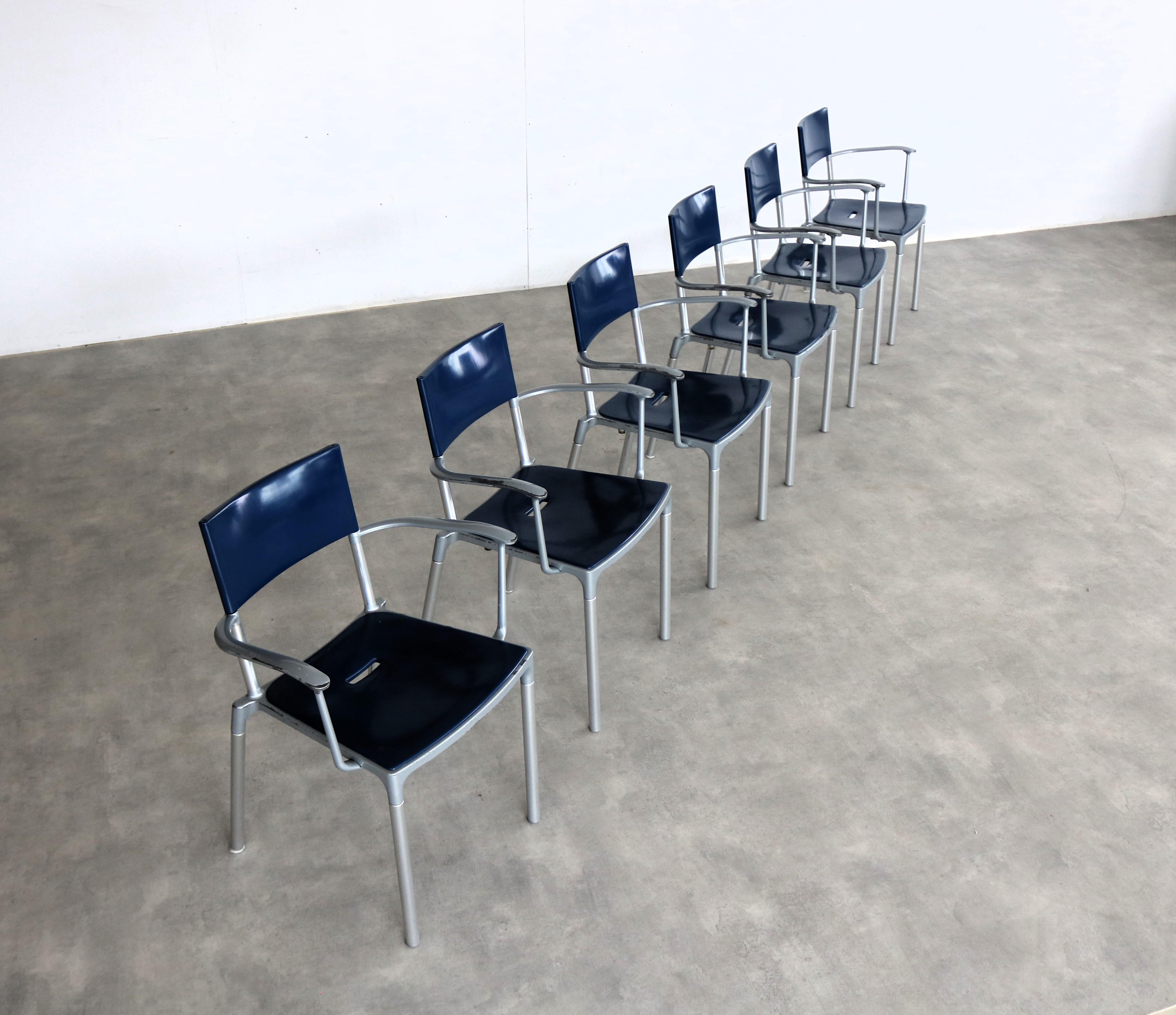 vintage party chairs  Blitz  Segis Italy  90s For Sale 9