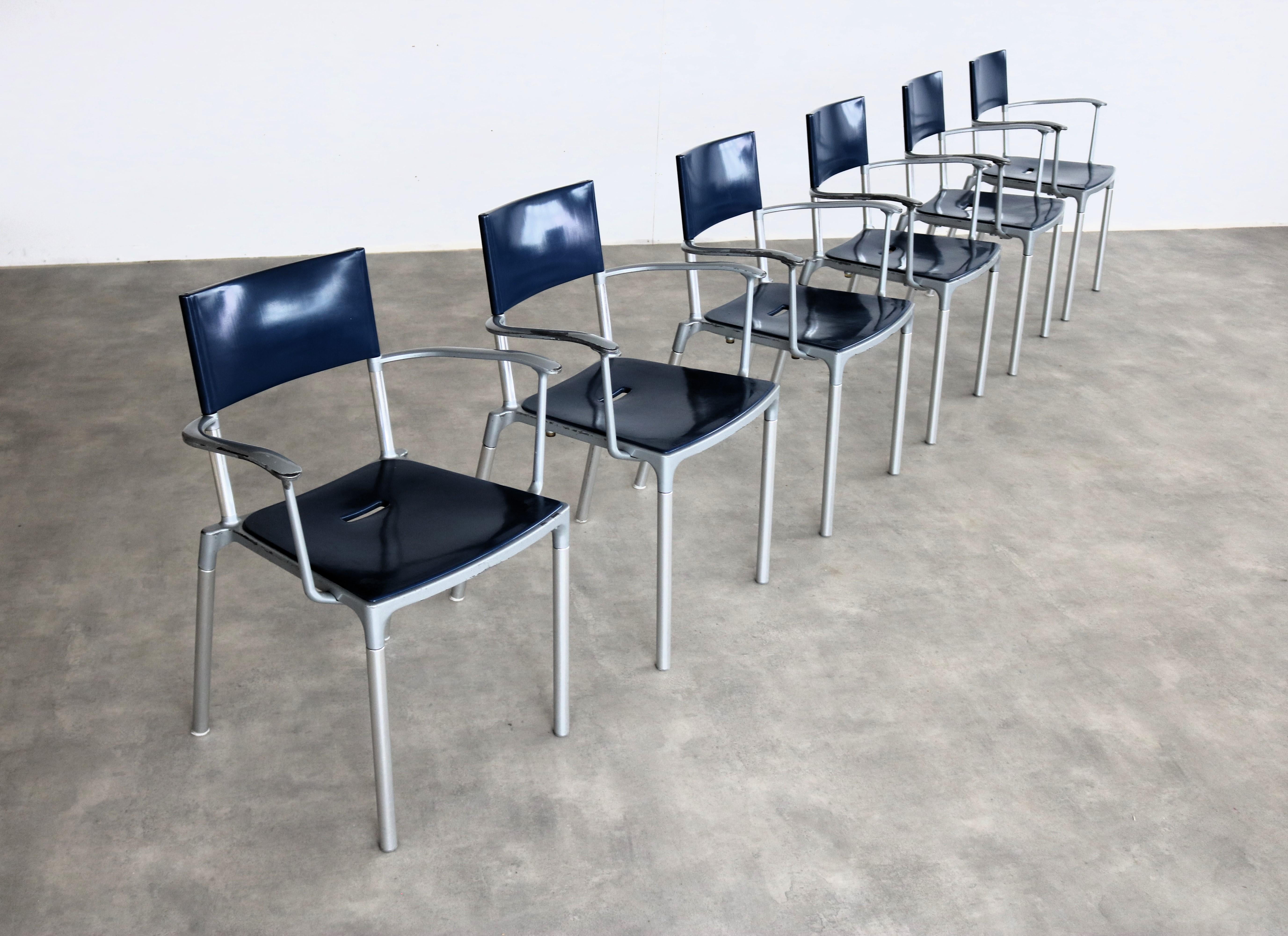 Late 20th Century vintage party chairs  Blitz  Segis Italy  90s For Sale