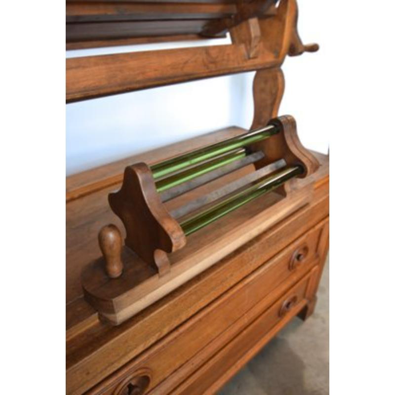 Vintage Passementerie Workbench, 1950s

Vintage Design
Old piece of furniture of passementerie coming from a manufacture of Lyon.

Additional information:
Materials: Metal, Wood
Color: Brown
Design Period: 1950 to 1959
Year: 1950
Country of