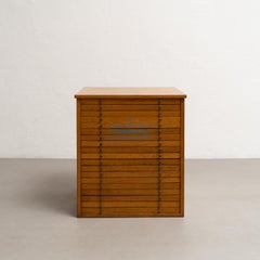 Vintage Pastel Paint Display Cabinet by Sennelier Paris, circa 1990