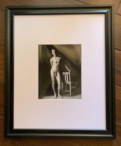 Vintage Pat Milo Male Physique Nude Portrait Original Photograph