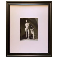 Vintage Pat Milo Male Physique Nude Portrait Original Photograph