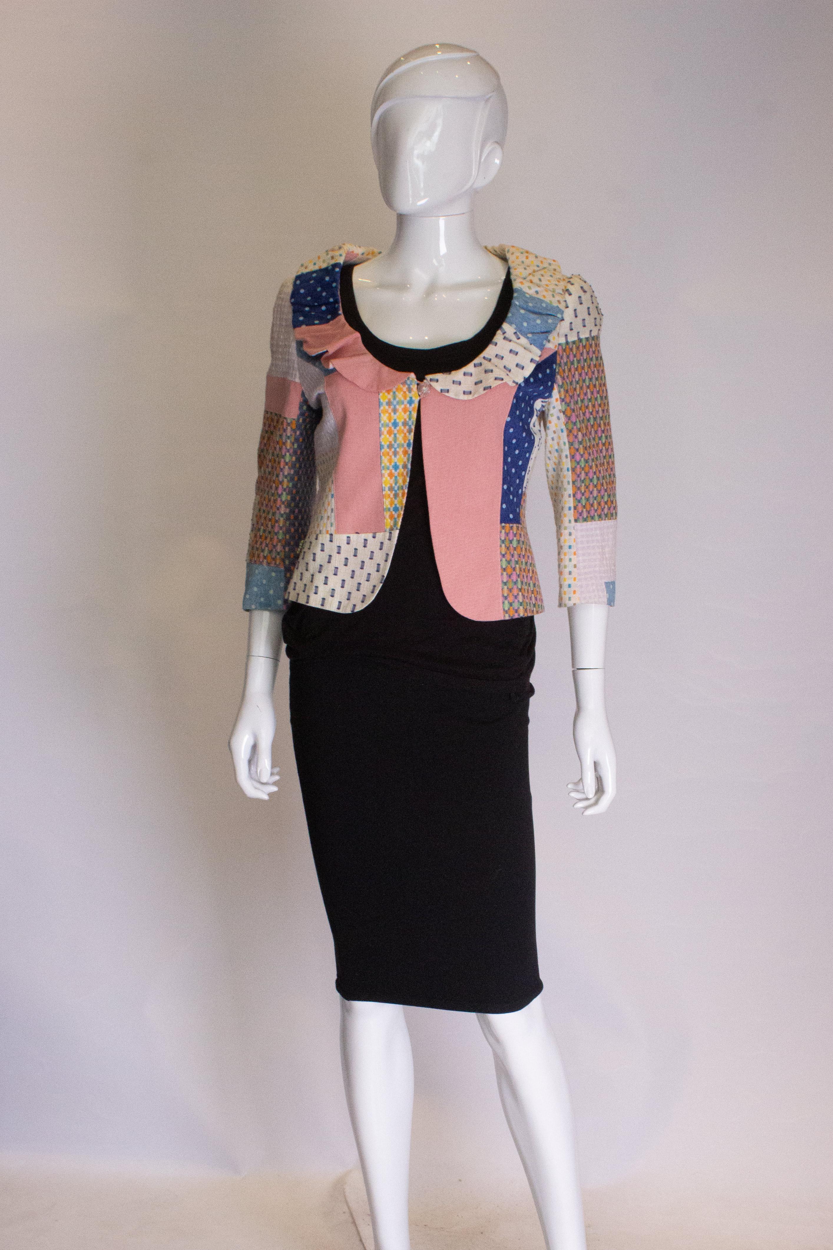 patchwork jacket vintage