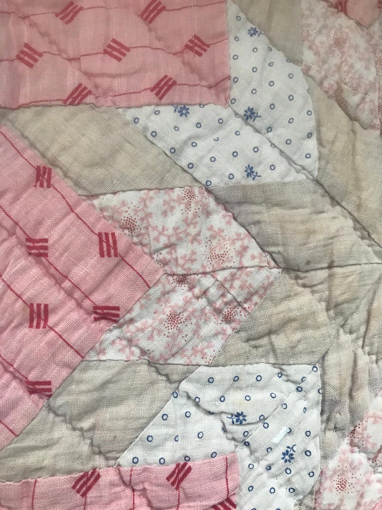 Vintage Patchwork Quilt For Sale at 1stdibs