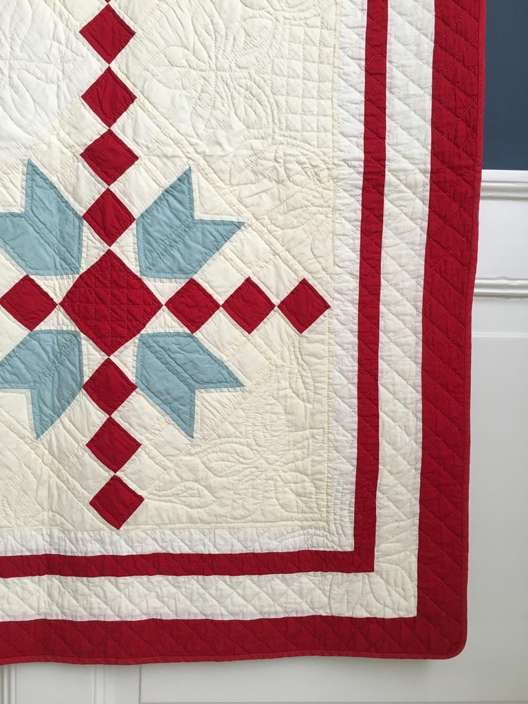 Vintage Patchwork Quilt at 1stDibs