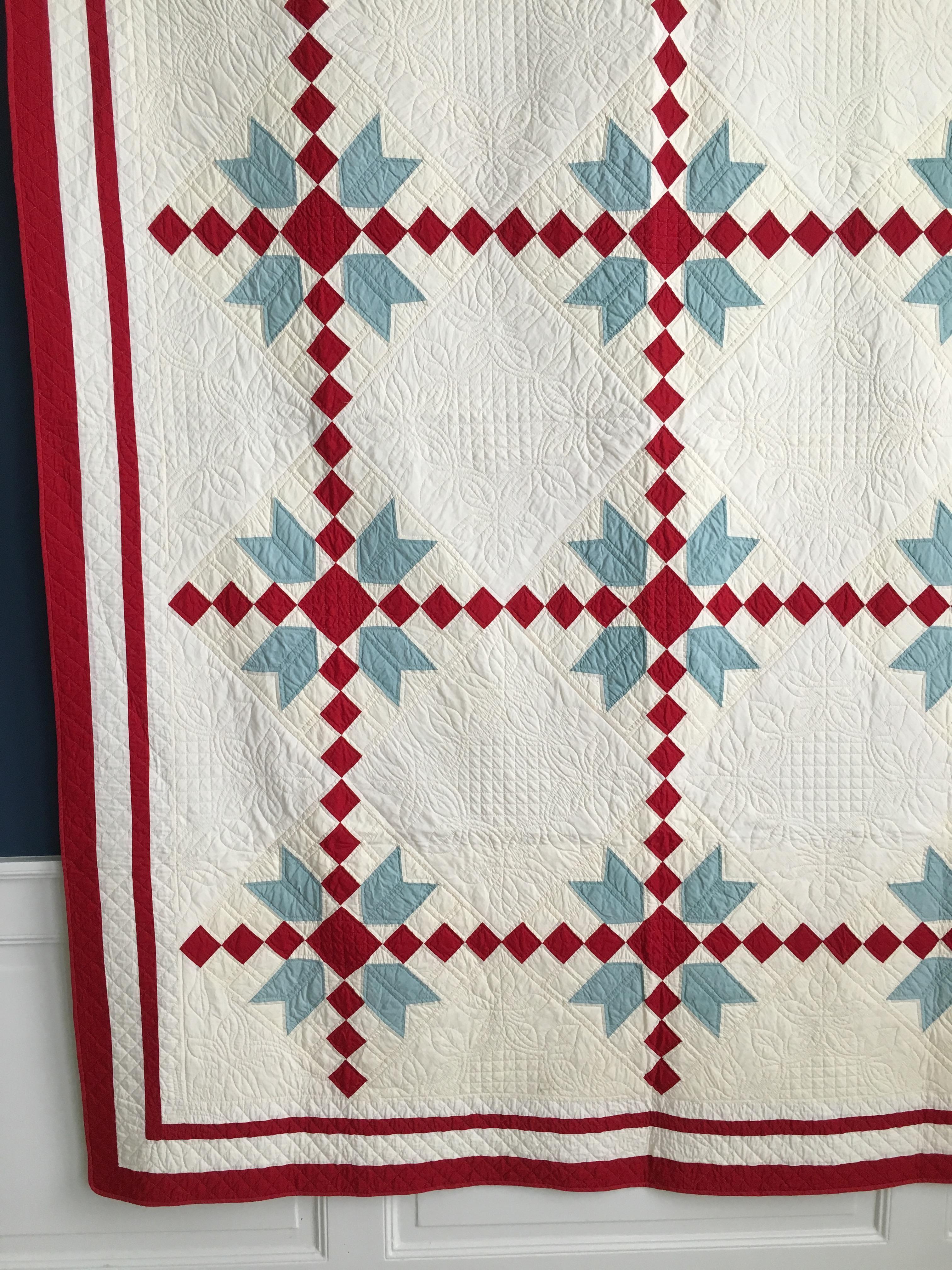 Mid-20th Century Vintage Patchwork Quilt