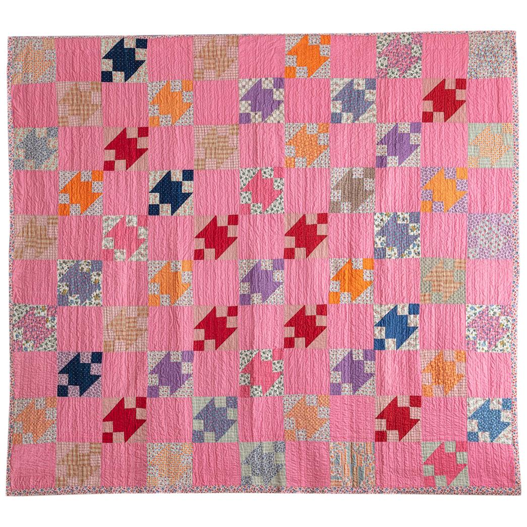 Vintage Patchwork Quilt at 1stDibs vintage patchwork quilts