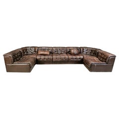 Vintage Patchwork-Sofa aus Wildleder Modell DS11, 1960er Jahre