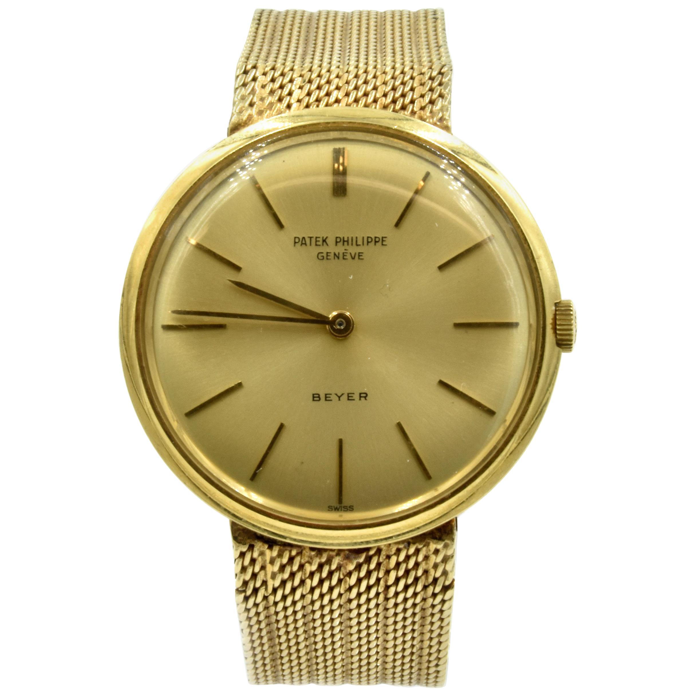 Patek Philippe Yellow Gold Wrist Watch Ref 3571-1 at 1stDibs