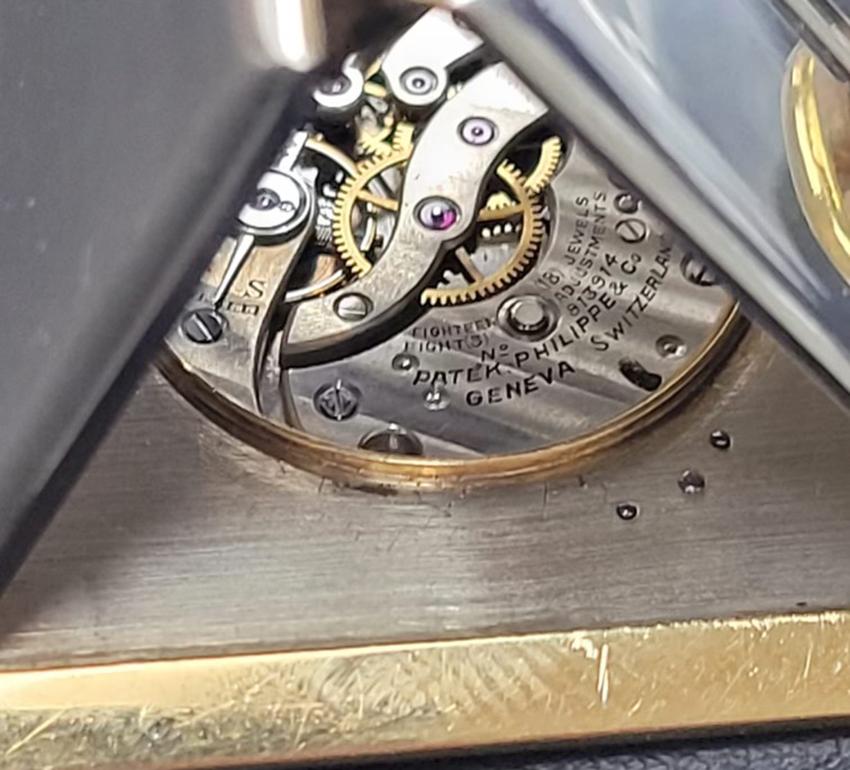 Vintage Patek Philippe 14k Gold Travel Clock Pendant Pocket Watch Estate Jewelry For Sale 3