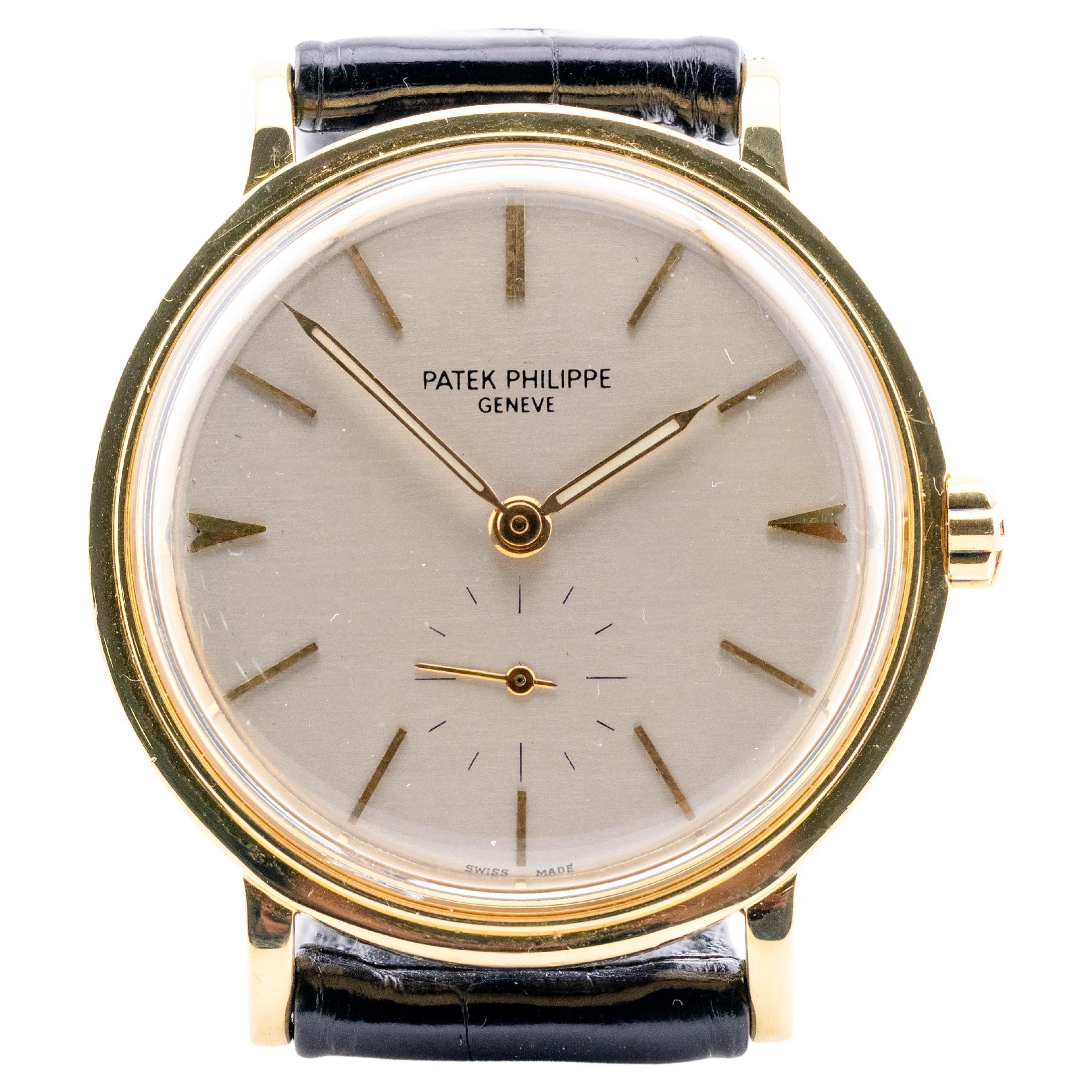 Vintage Patek Philippe 18 Quilates Automático Calatrava Referencia 3429 en venta