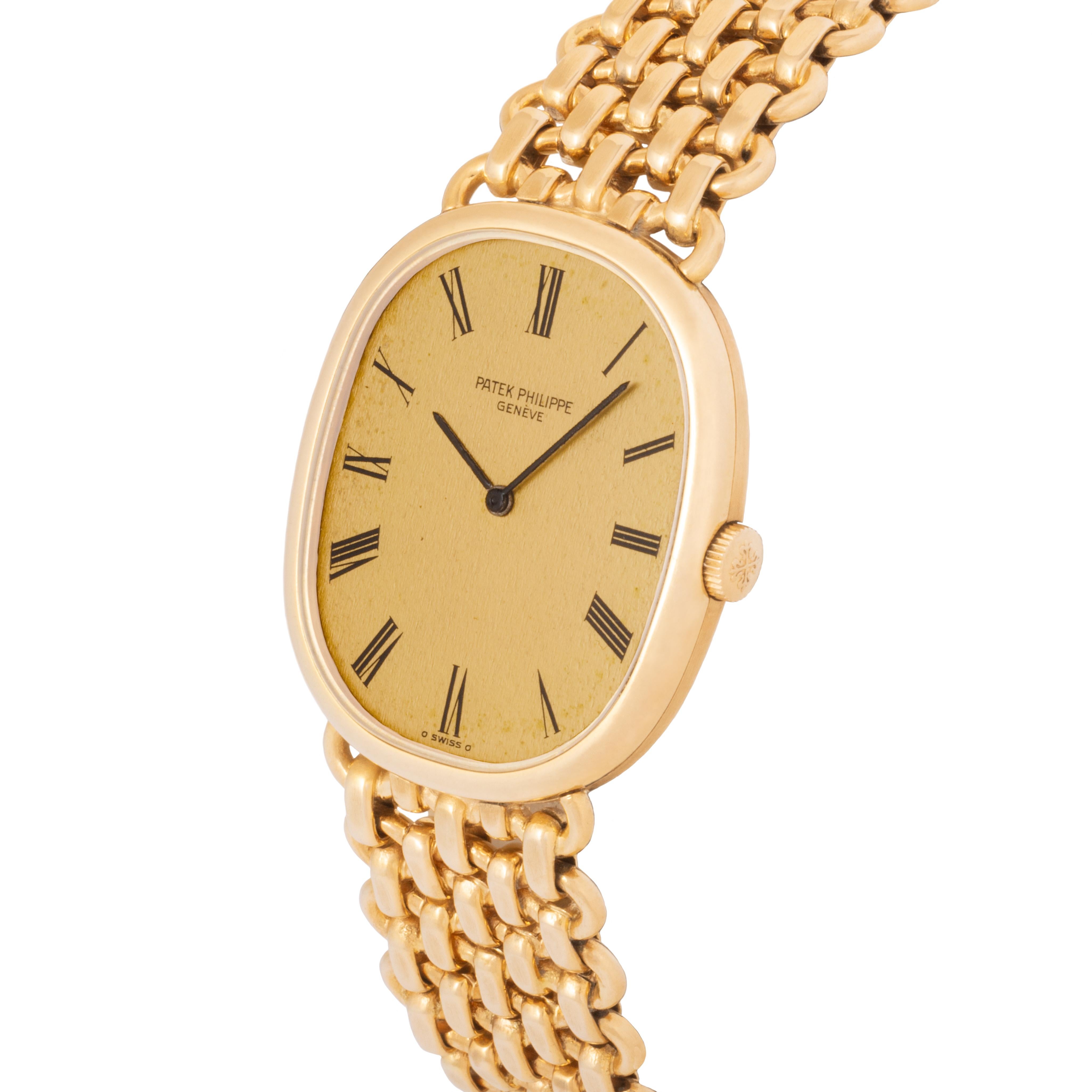 Patek Philippe d'epoca 18 Karat Grand Ellipse Model 3848/1 Carica manuale In condizioni buone a New York, NY