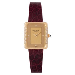 Vintage Patek Philippe 18 Karat Yellow Gold Gondolo Manual Wind