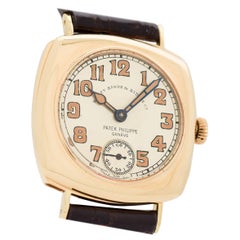 Vintage Patek Philippe 18 Karat Yellow Gold Watch, 1917