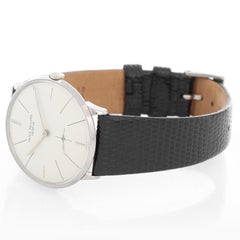 Vintage Patek Philippe 18 Karat White Gold Men's Watch Ref 2573