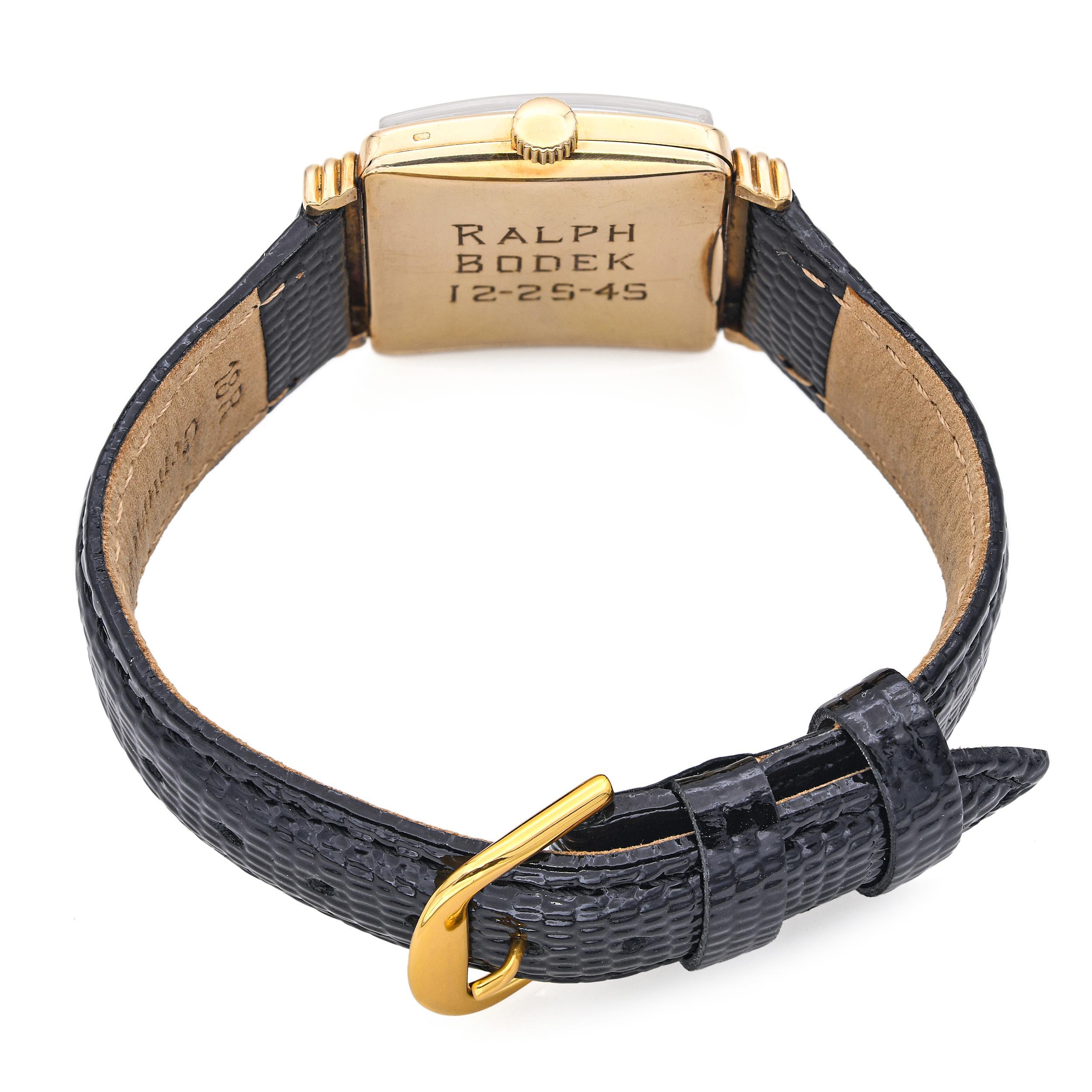 Orologio d'epoca da uomo con carica manuale in oro giallo 18k Patek Philippe in vendita 1