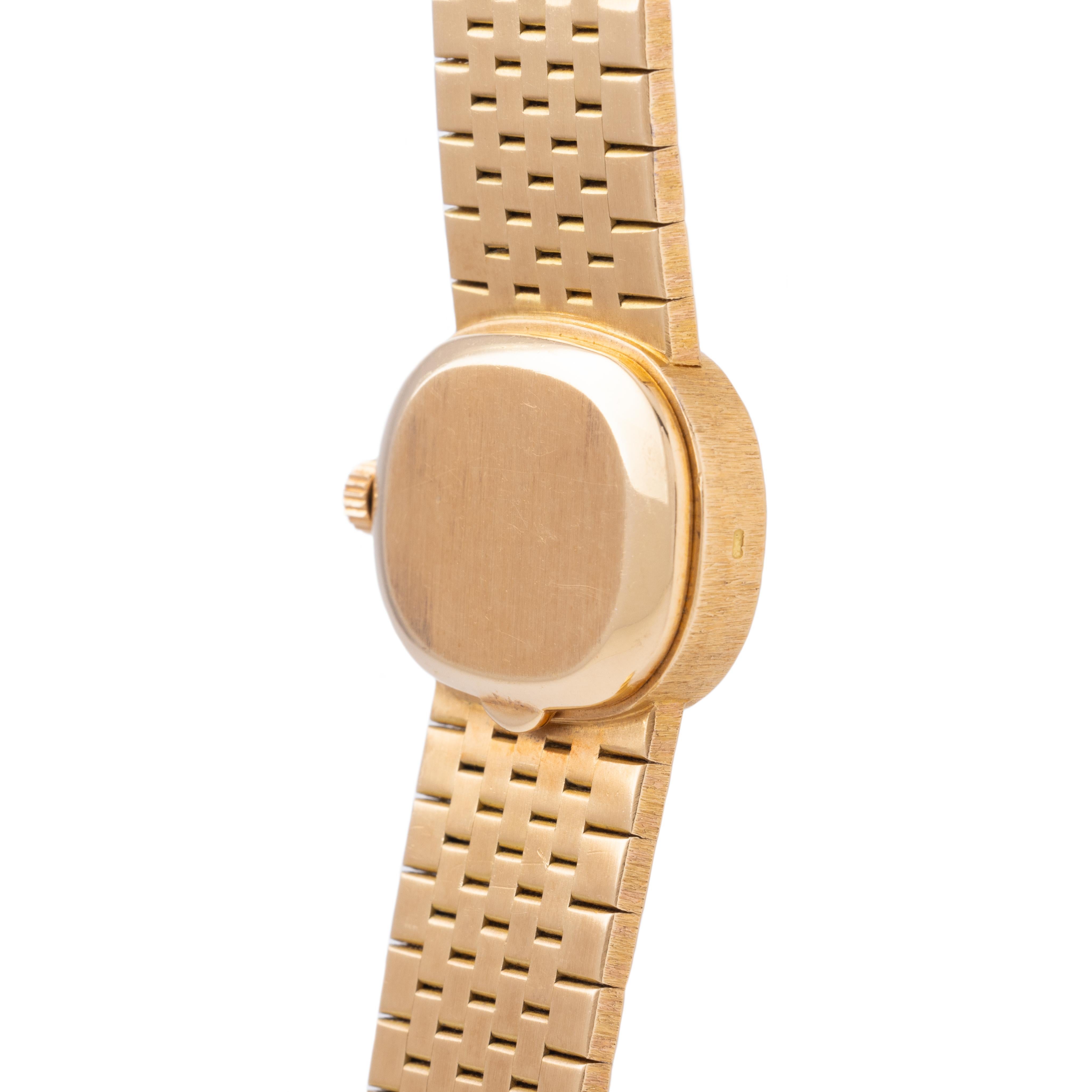 Vintage Patek Philippe 18k Yellow Gold  Model 3373/1 Ellipse 3