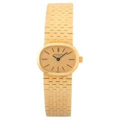 Vintage Patek Philippe 18k Yellow Gold  Model 3373/1 Ellipse