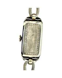 Vintage Art Deco Patek Philippe Platinum lady watch