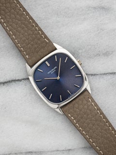 Vintage Patek Philippe 3566 18K WG Manual Purple Patina Dial 28mm