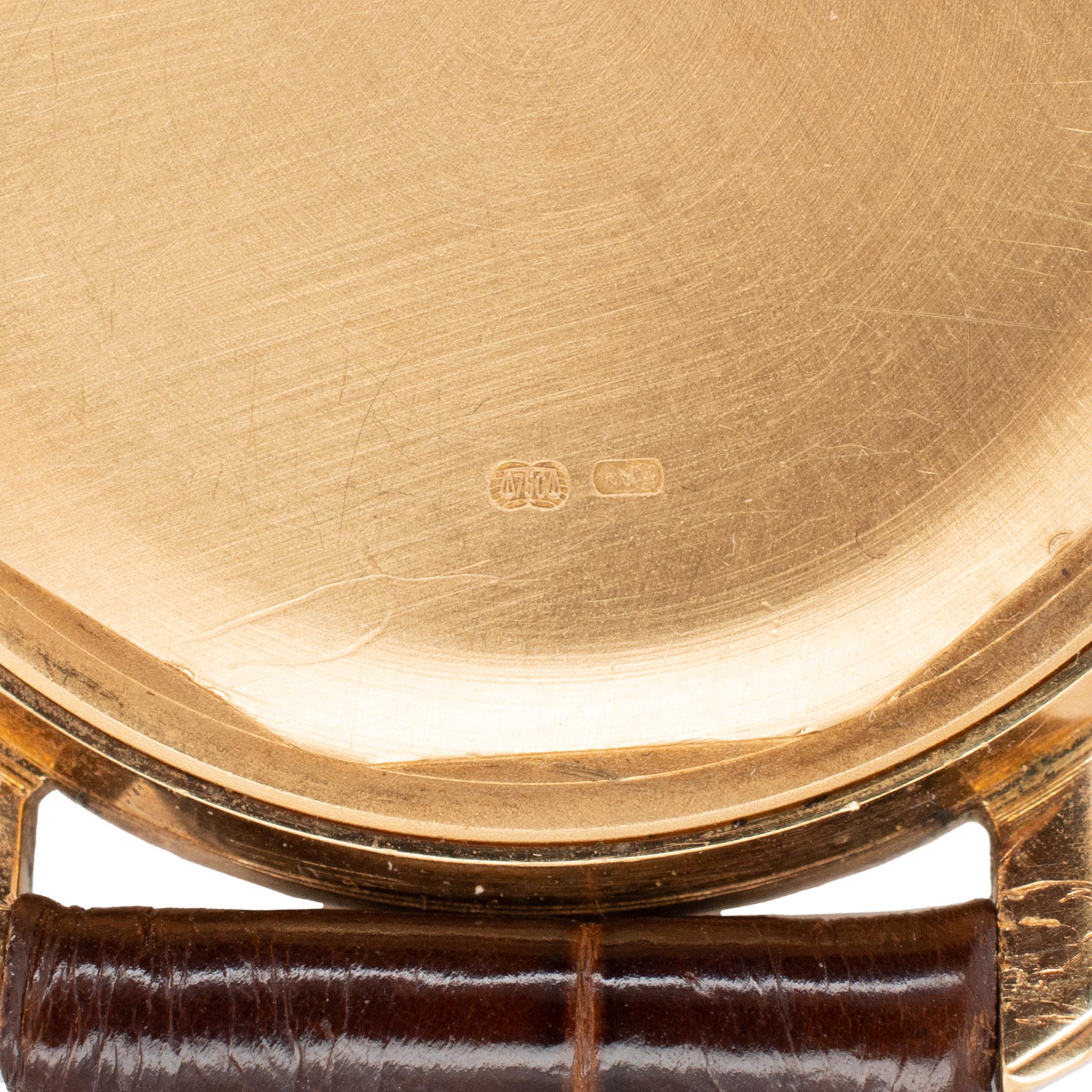 Patek Philippe Calatrava: 18 Karat Gelbgold Uhr mit Automatik 3445/100J 35MM, Vintage 8