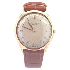 Vintage Patek Philippe Calatrava Dress Watch, 18K Yellow Gold, 33mm, 1960s