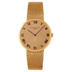 Vintage Patek Philippe Calatrava Model 3562 18 Karat Yellow Gold Watch
