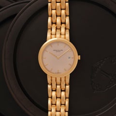 Vintage Patek Philippe Model No No 3937/3 18 Karat Yellow Gold Watch