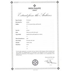 Vintage Patek Philippe Calatrava Yellow Gold Men's Watch Ref. 96