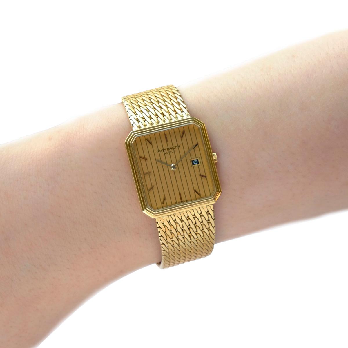 patek philippe gold watch vintage