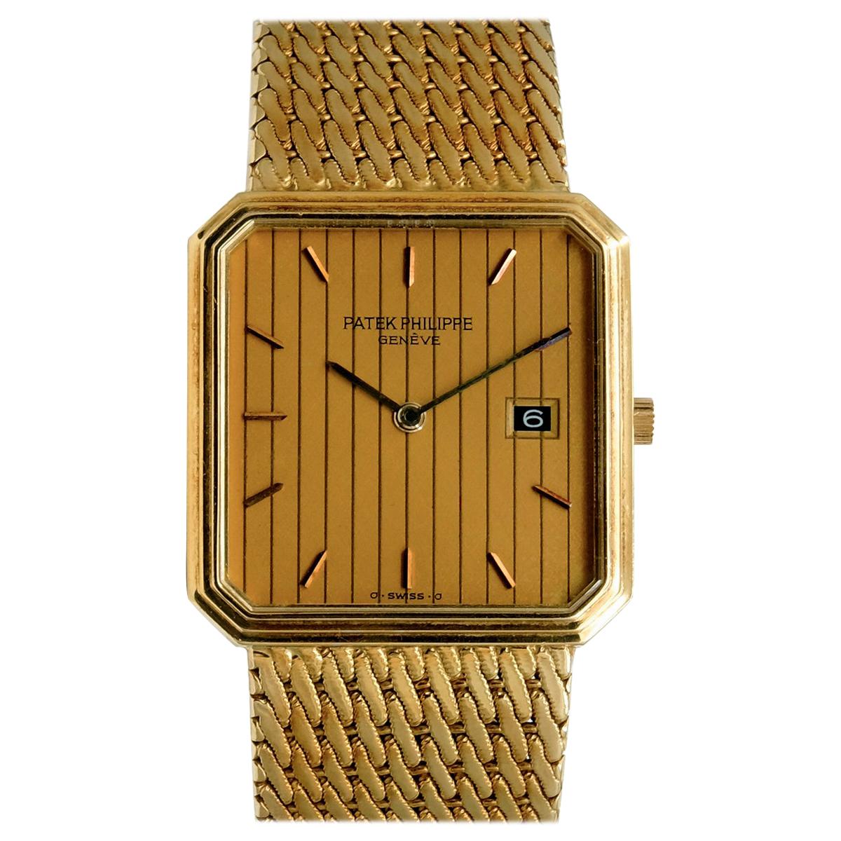 Vintage Patek Philippe Classique 3773 18 Karat Yellow Gold Watch