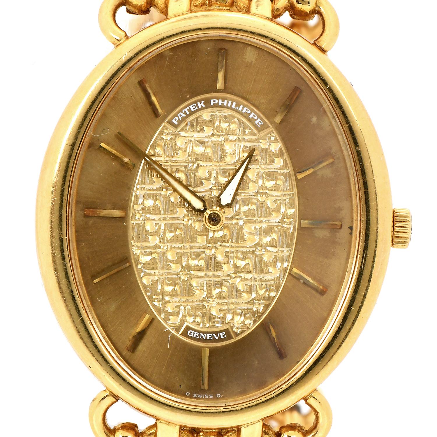patek philippe oval watch