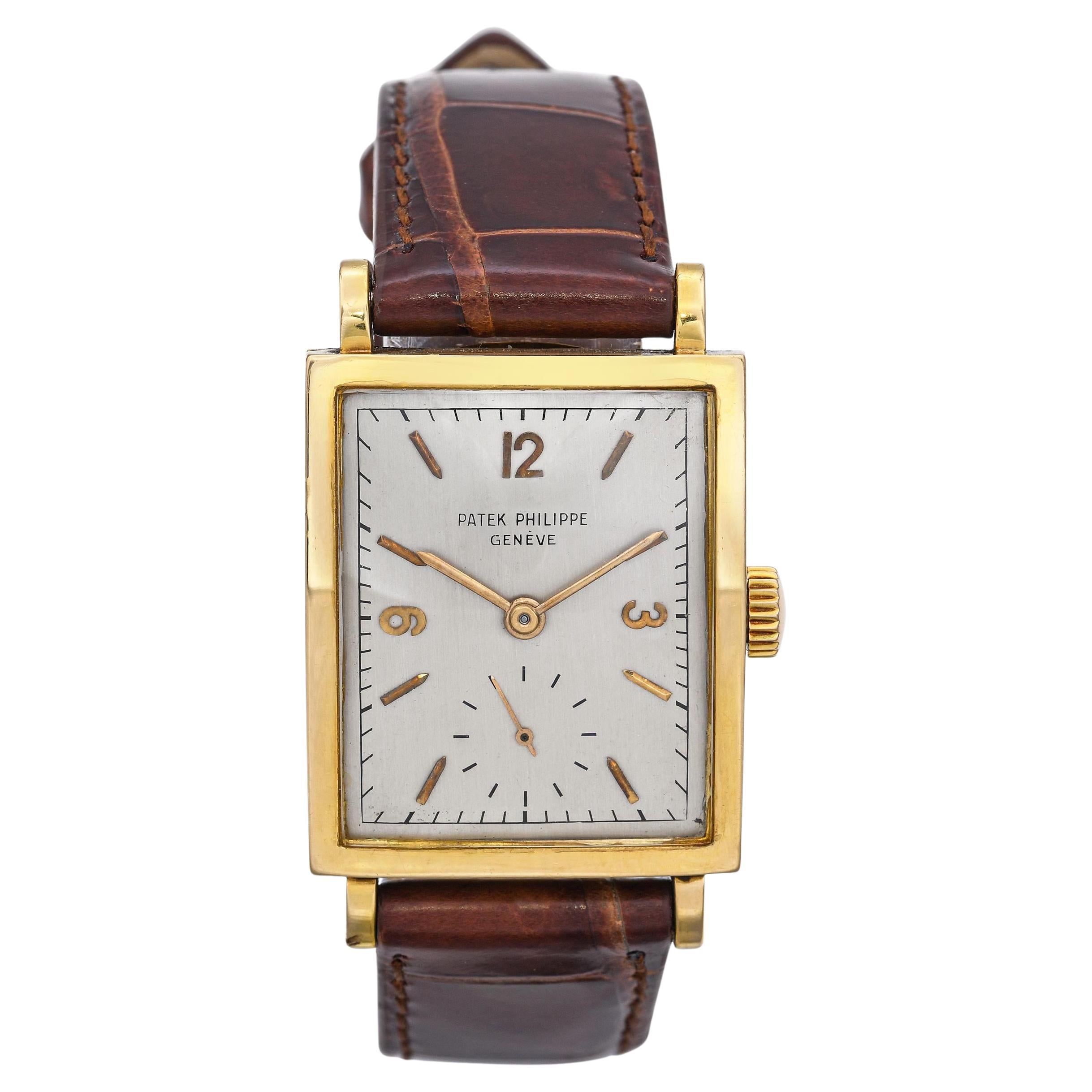 Patek Philippe Geneve d'epoca in oro giallo 18 carati Ref. 1564 Orologio da uomo