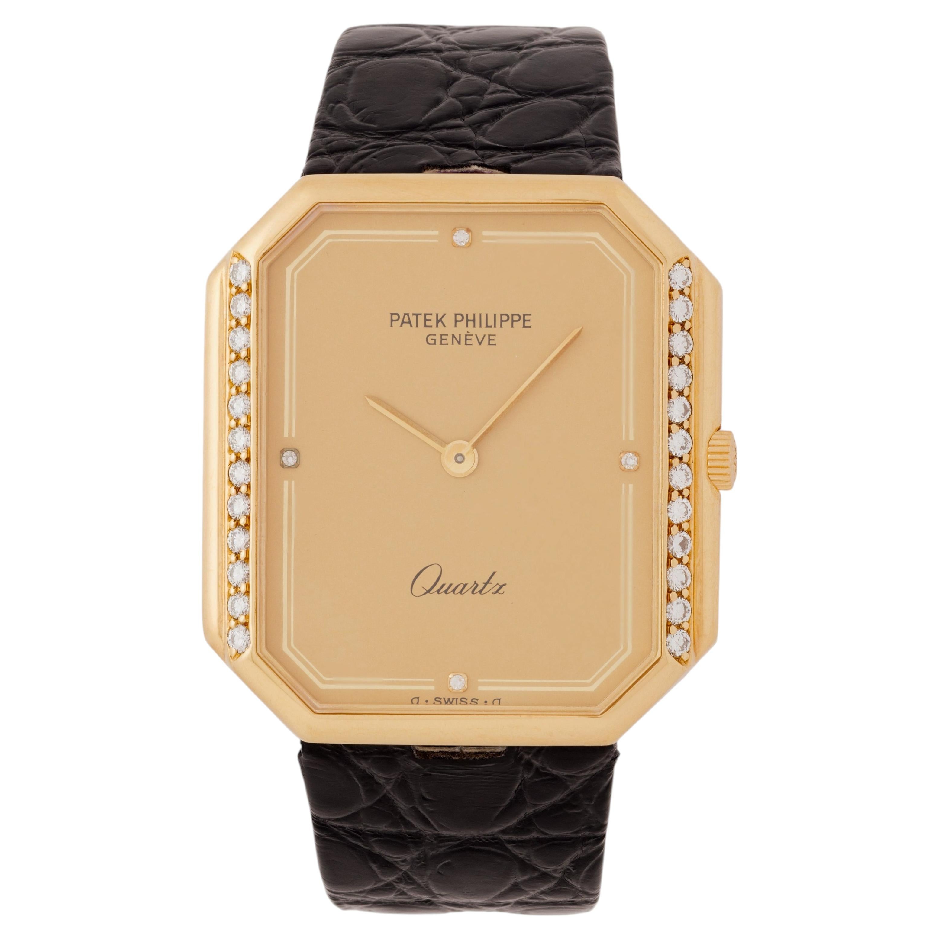 Montre vintage Patek Philippe Gondolo, modèle 3894J, en or jaune 18 carats
