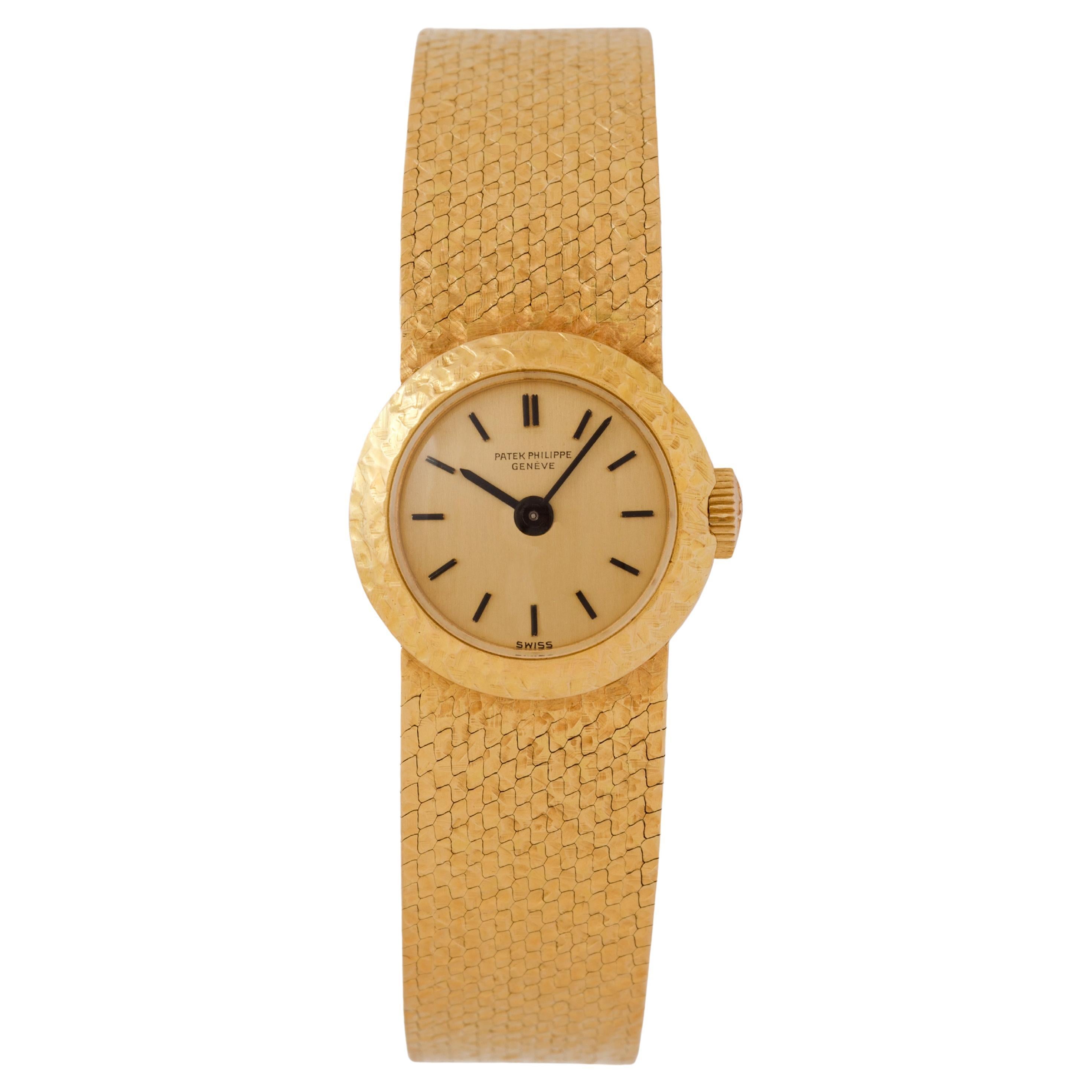 Vintage Patek Philippe Model 3266/152 18 Karat Yellow Gold