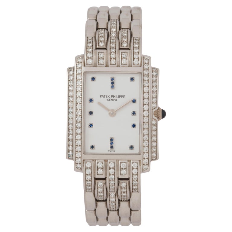 Patek Philippe Sapphire Watch For Sale on 1stDibs sapphire patek