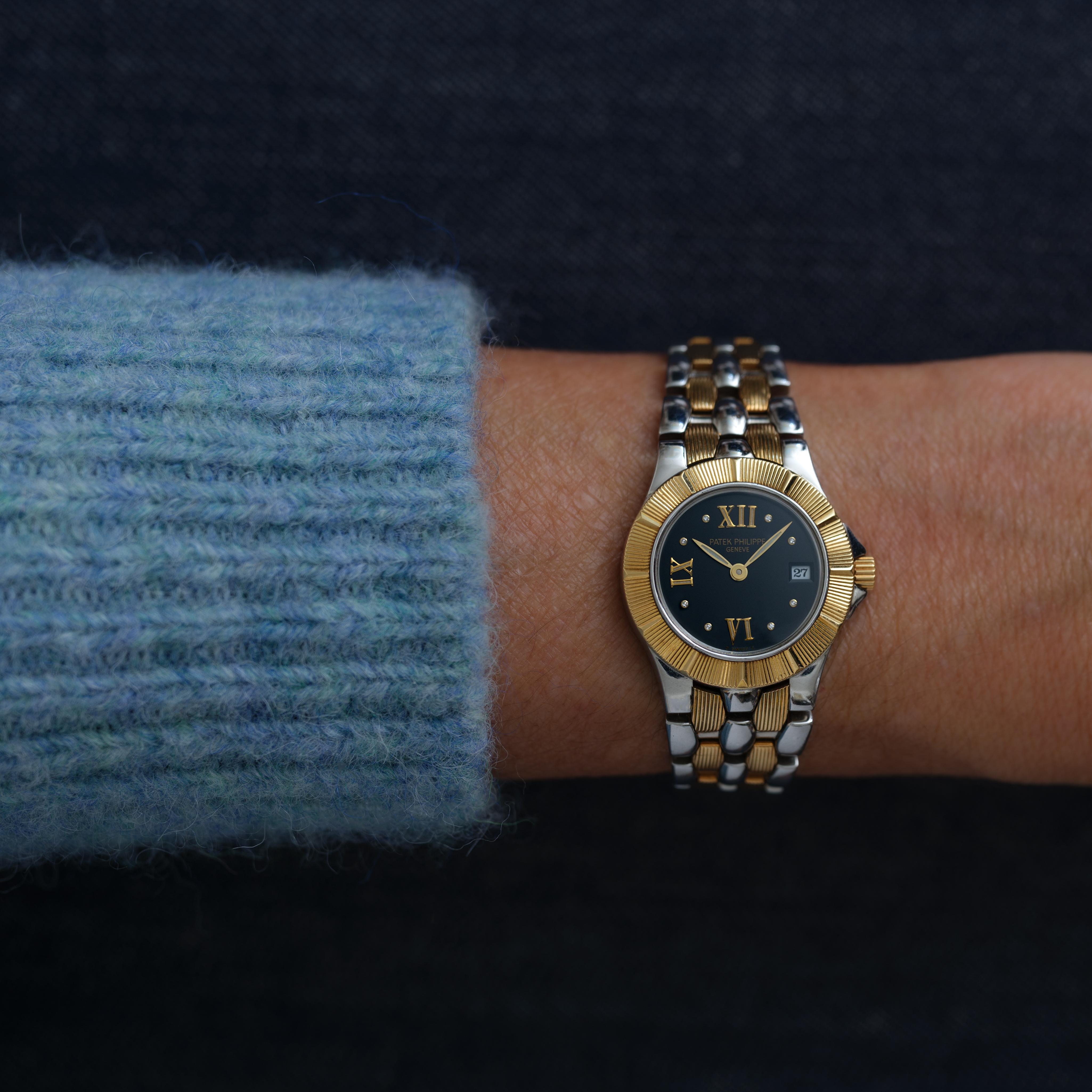 Patek Philippe Neptune Model 4880/1JA d'epoca in acciaio inossidabile e 18 carati in vendita 3