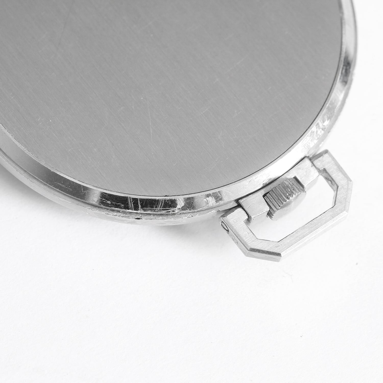 Vintage Patek Philippe Platinum Pocket Watch Ref. 600 For Sale 2