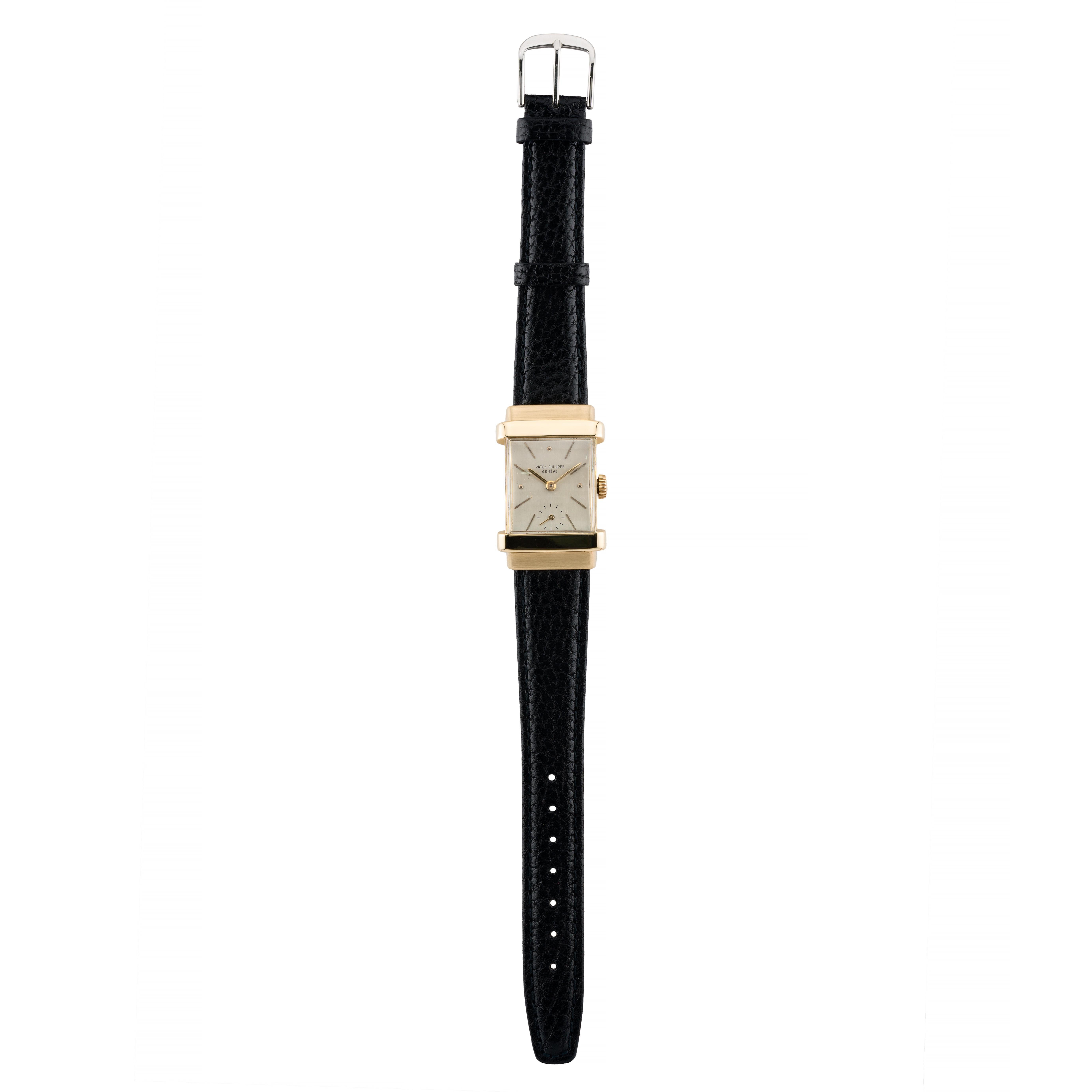 Women's or Men's Vintage Patek Philippe Top Hat 18K Gold Mens Ref. 1450 Wrist Watch