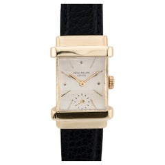 Vintage Patek Philippe Top Hat 18K Gold Herren Ref. 1450 Armbanduhr, Vintage