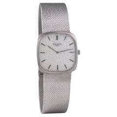 Vintage Patek Philippe Wristwatch 18KT White Gold, Circa 1980's