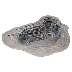 Vintage Patinated Bronze Sink