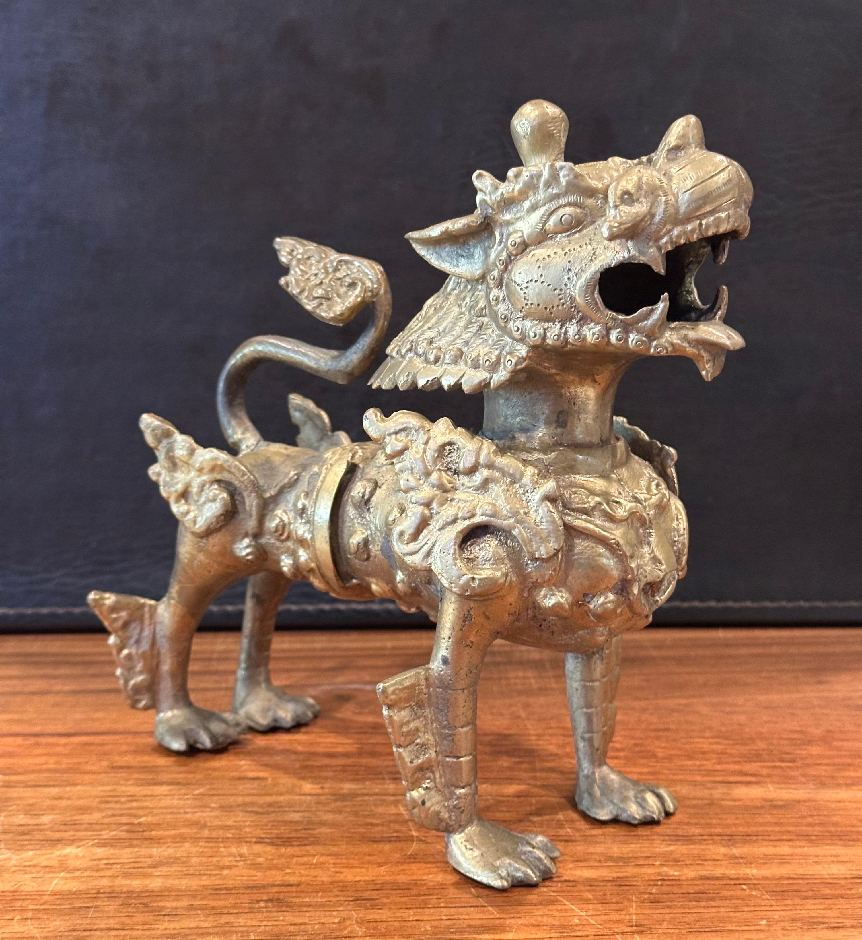 Vintage Patinated Bronze Thai 