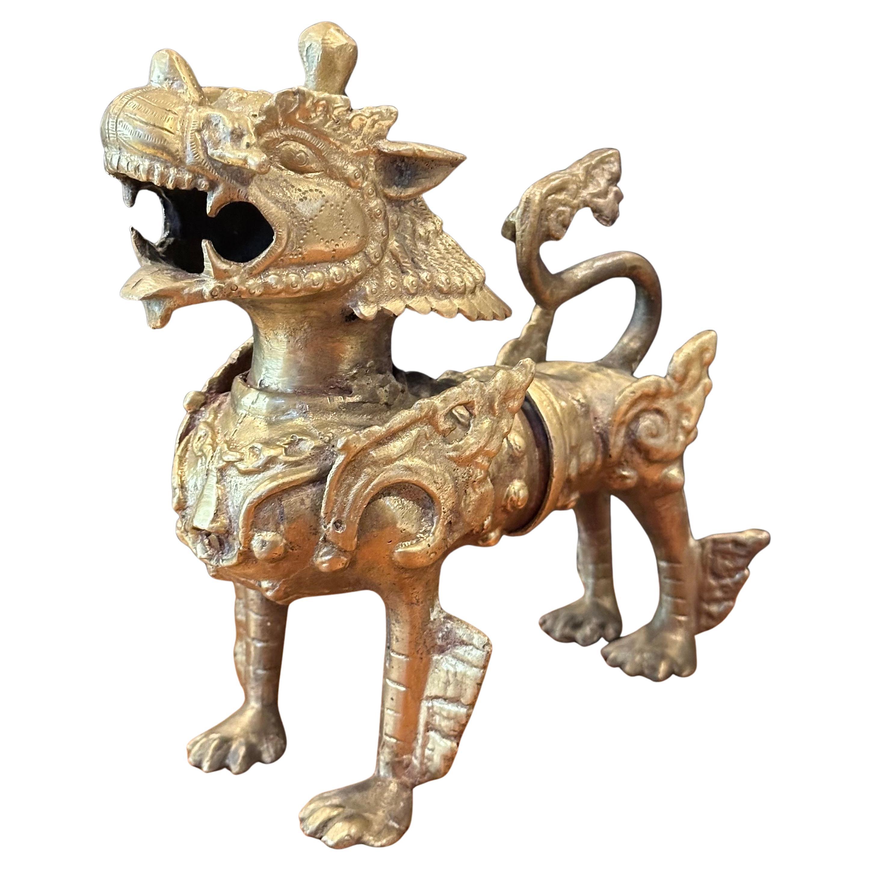 Vintage Patinated Bronze Thai 