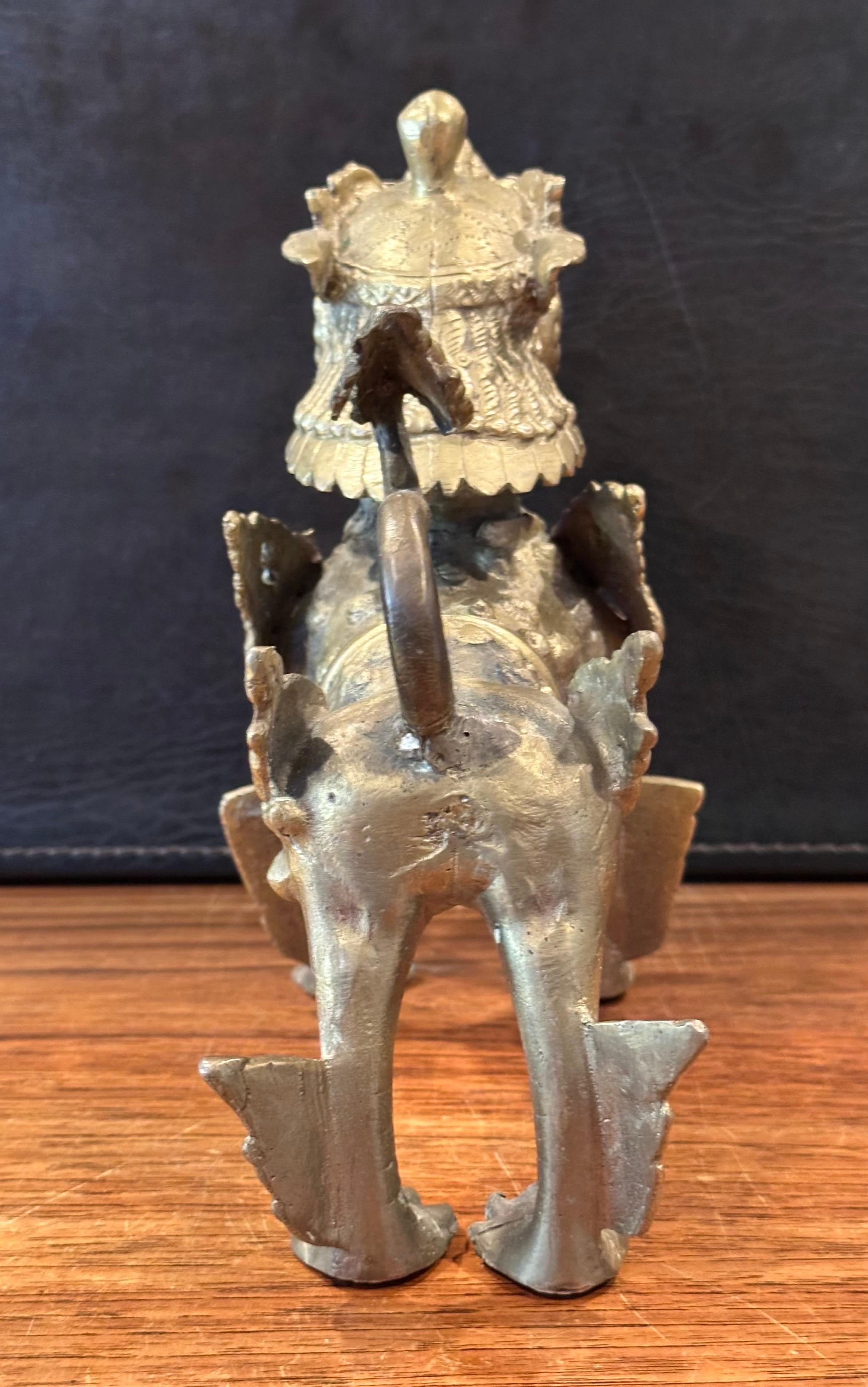 Vintage Patinated Bronze Thai 