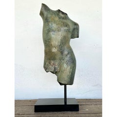 Vintage Torso Vintages en bronze patiné