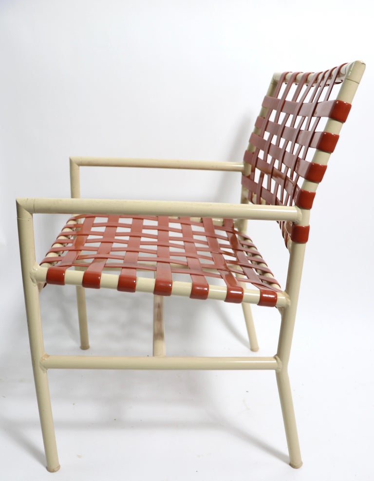 Vintage Patio Garden Poolside Lounge Chair Att. to Brown Jordan at 1stDibs