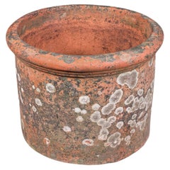 Vintage Patio Jardiniere Pot, Italian, Terracotta, Garden Planter, Veranda, 1970