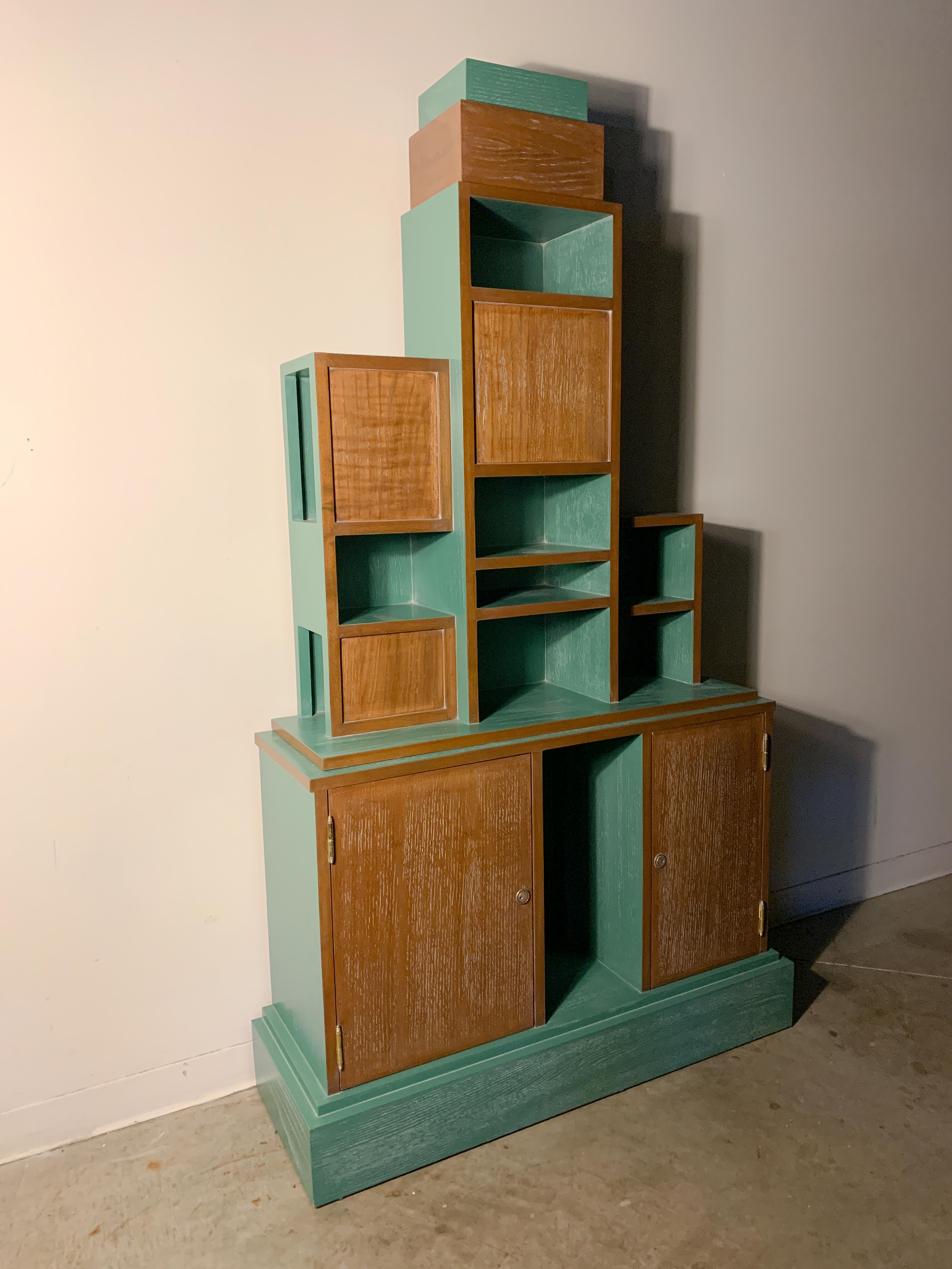 Paul Frankl Style Skyser Bookcase, Frankel’s Bookcases