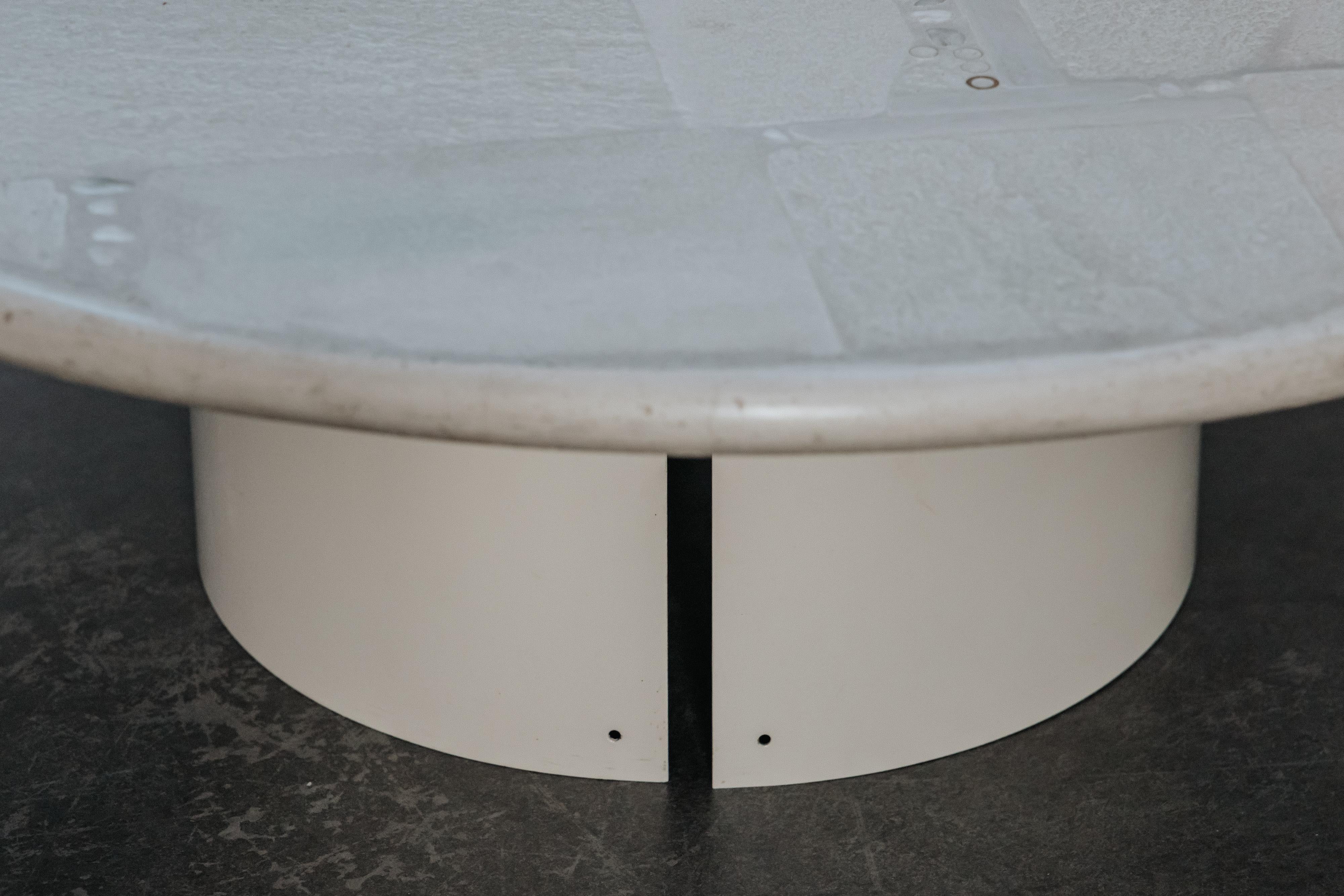 European Vintage Paul Kingma Concrete Coffee Table From The Netherlands, Circa 1970 For Sale
